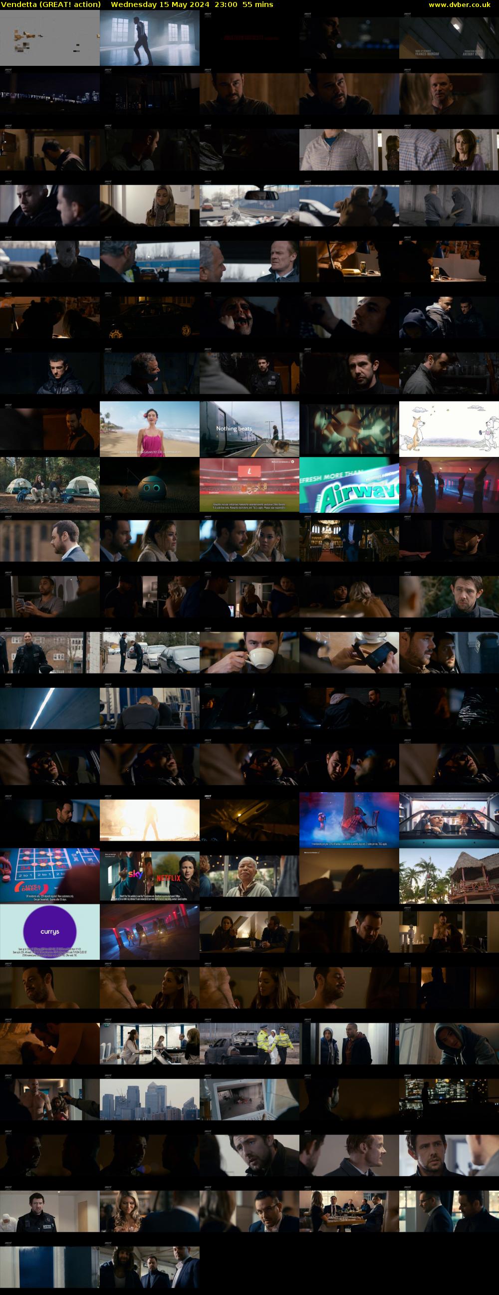 Vendetta (GREAT! action) Wednesday 15 May 2024 23:00 - 23:55