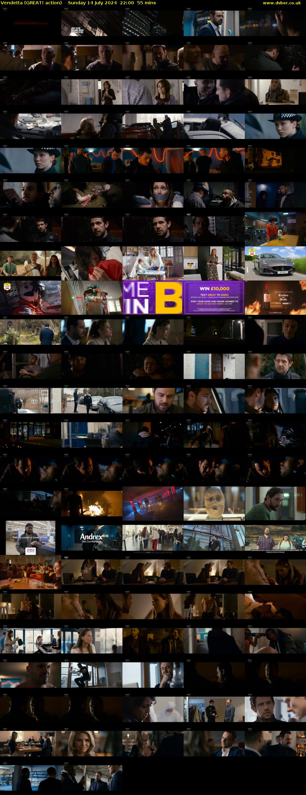Vendetta (GREAT! action) Sunday 14 July 2024 22:00 - 22:55