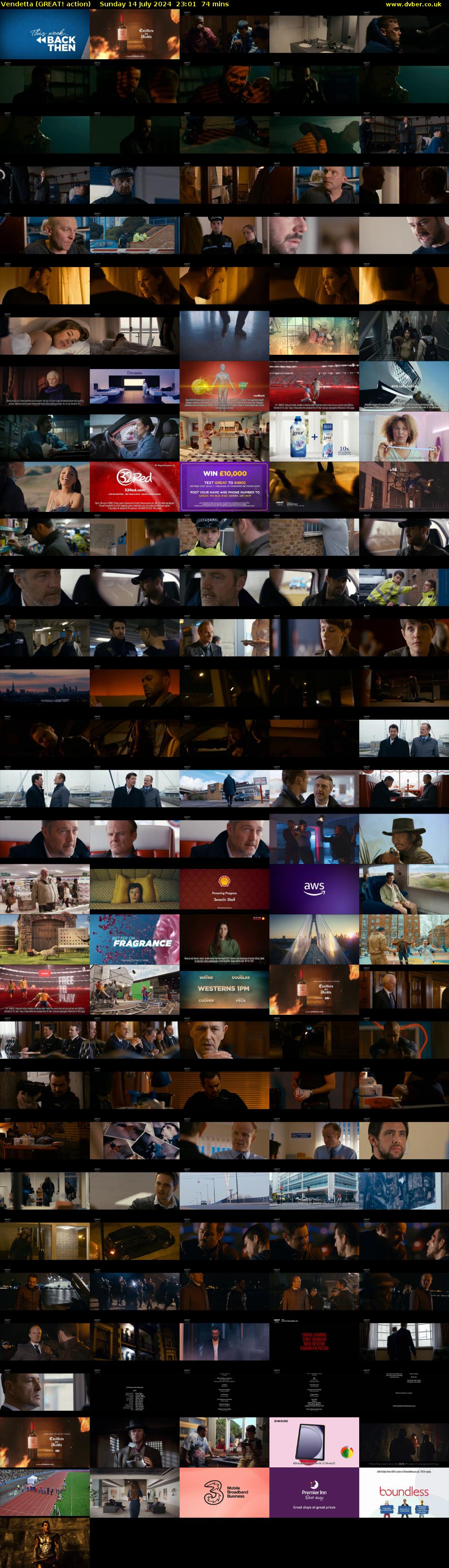Vendetta (GREAT! action) Sunday 14 July 2024 23:01 - 00:15