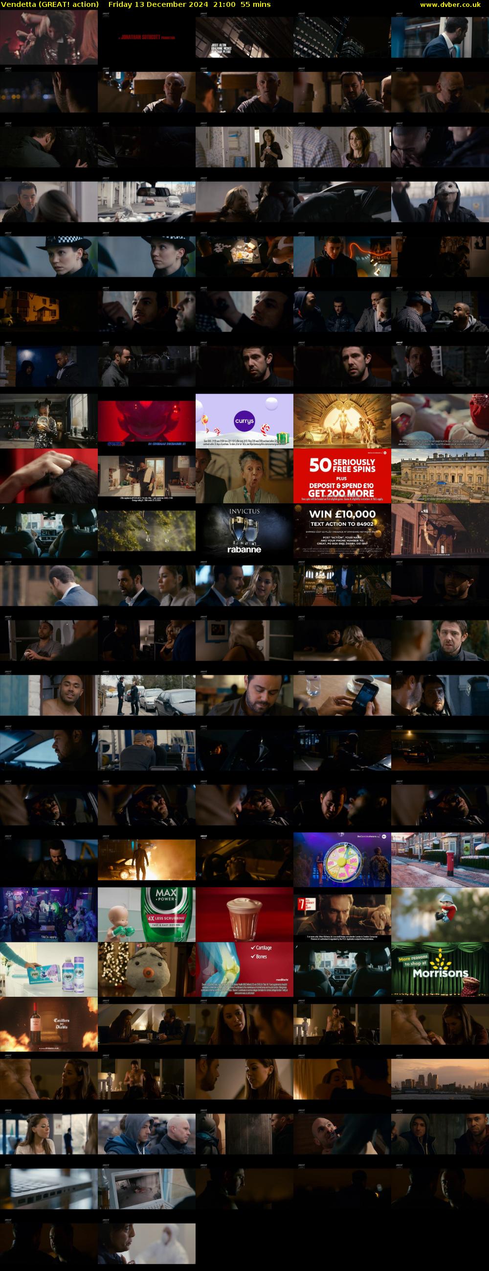 Vendetta (GREAT! action) Friday 13 December 2024 21:00 - 21:55