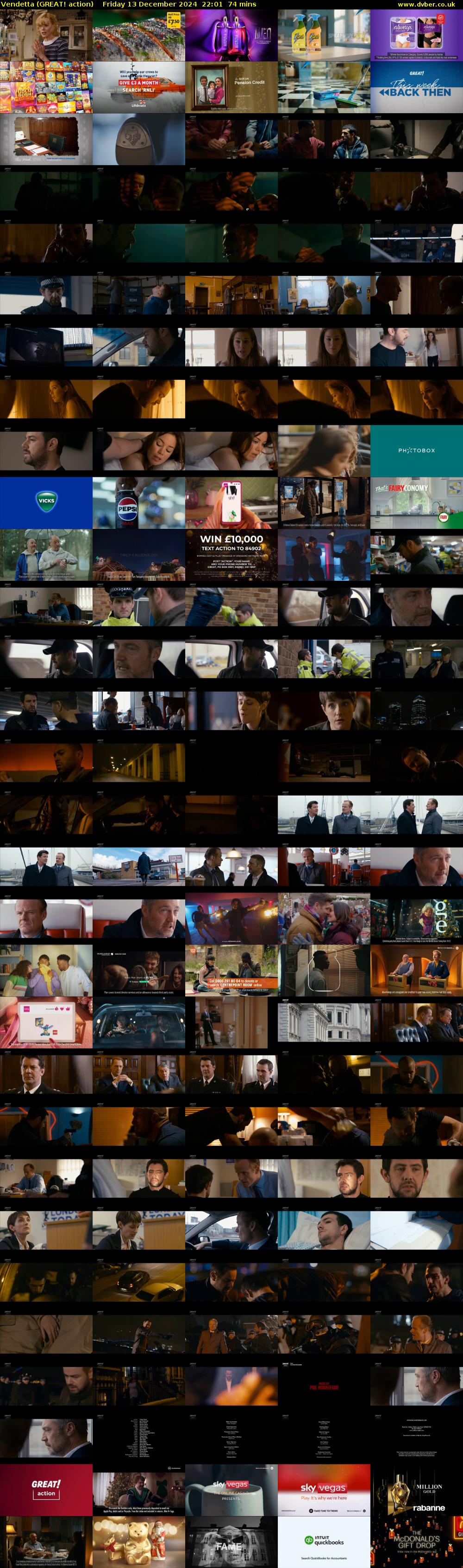 Vendetta (GREAT! action) Friday 13 December 2024 22:01 - 23:15