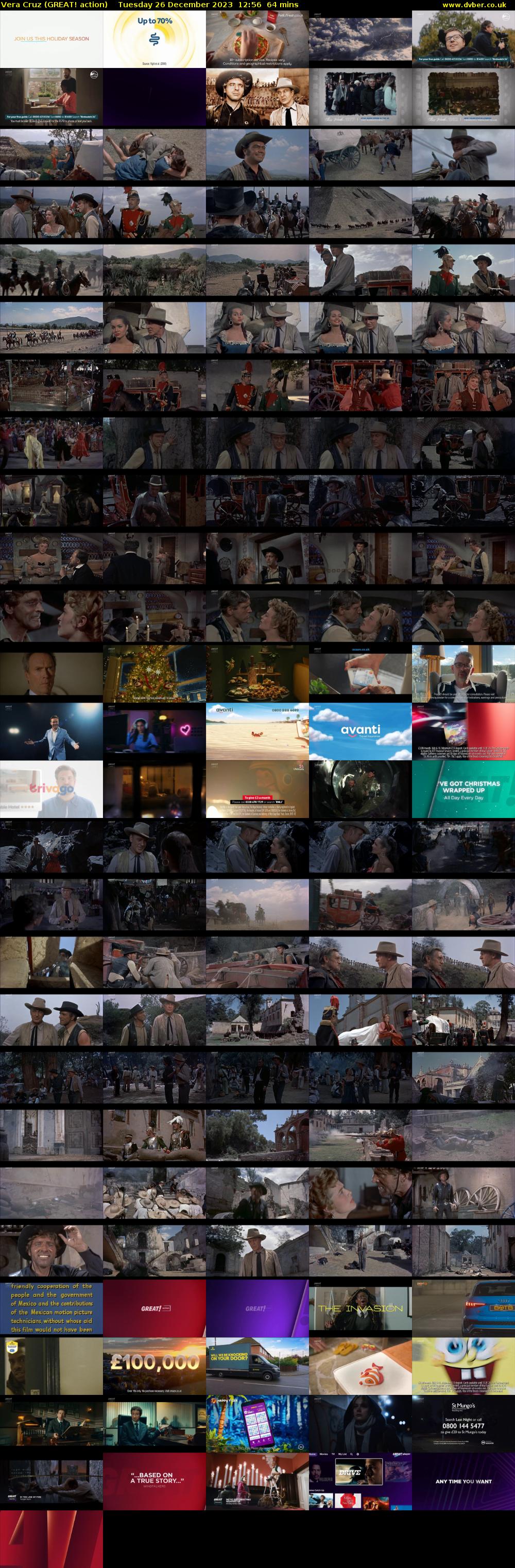 Vera Cruz (GREAT! action) Tuesday 26 December 2023 12:56 - 14:00