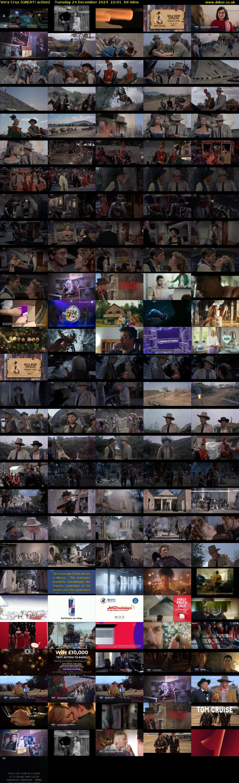 Vera Cruz (GREAT! action) Tuesday 24 December 2024 22:01 - 23:10