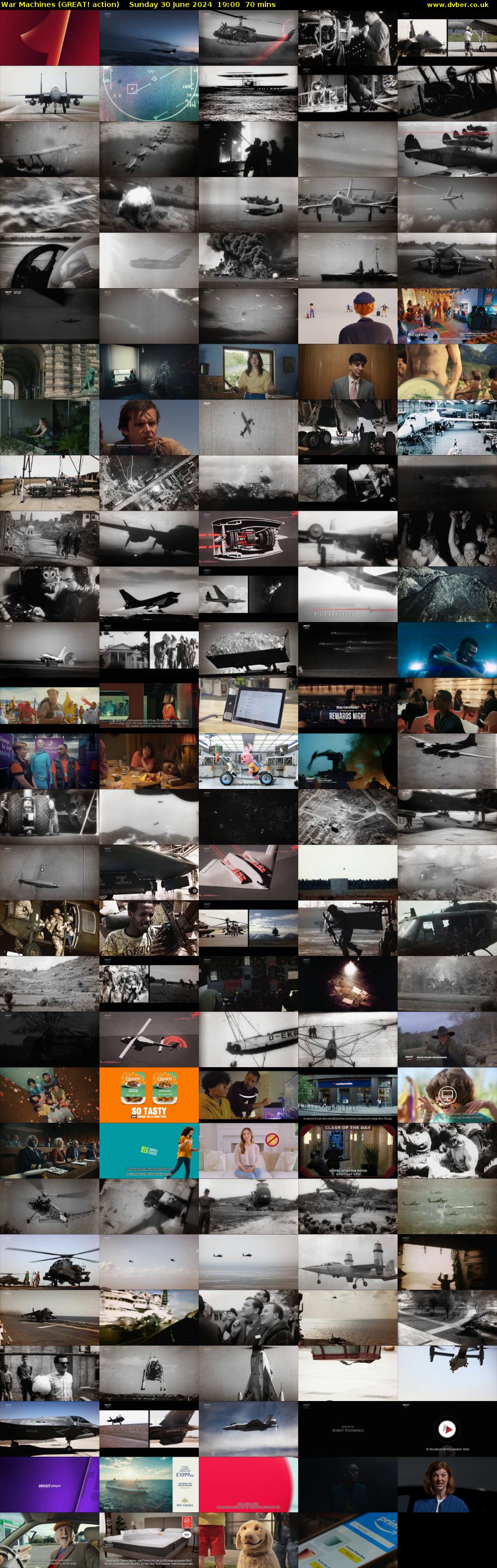 War Machines (GREAT! action) Sunday 30 June 2024 19:00 - 20:10