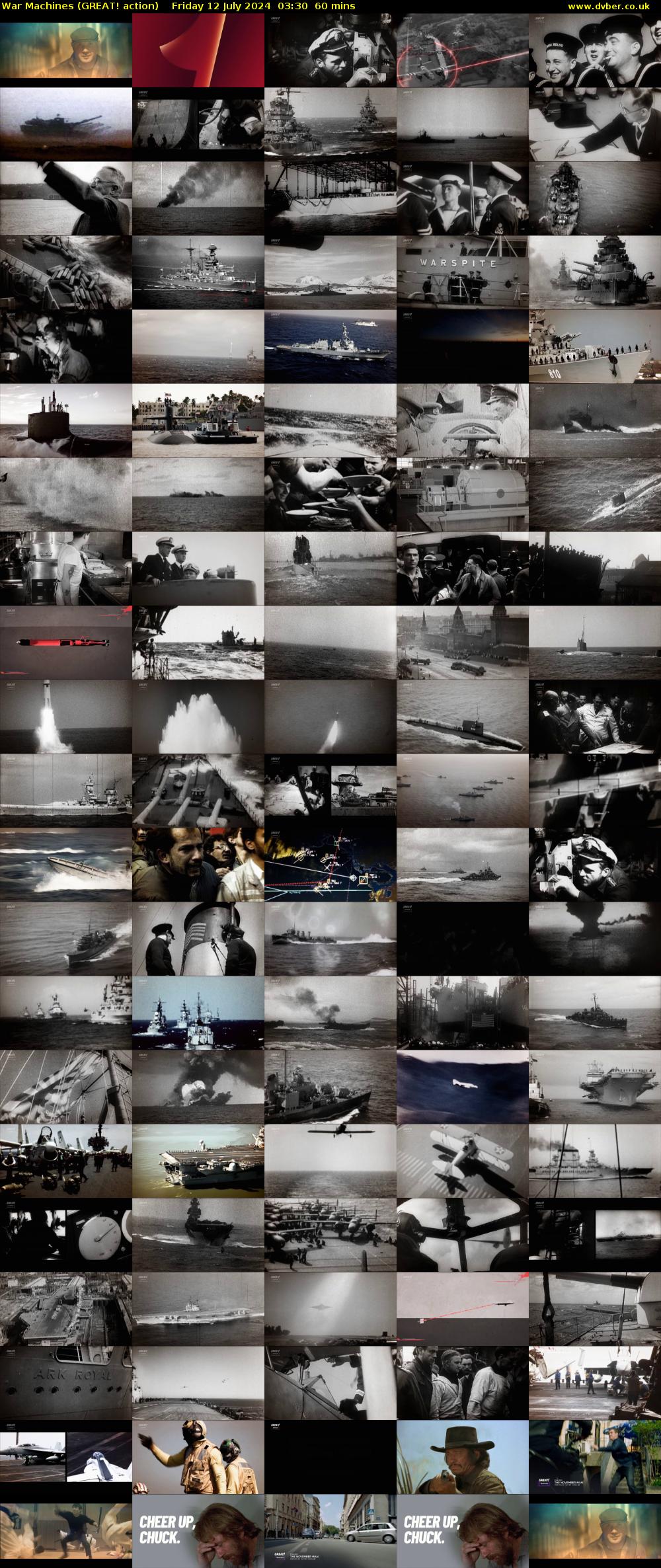 War Machines (GREAT! action) Friday 12 July 2024 03:30 - 04:30