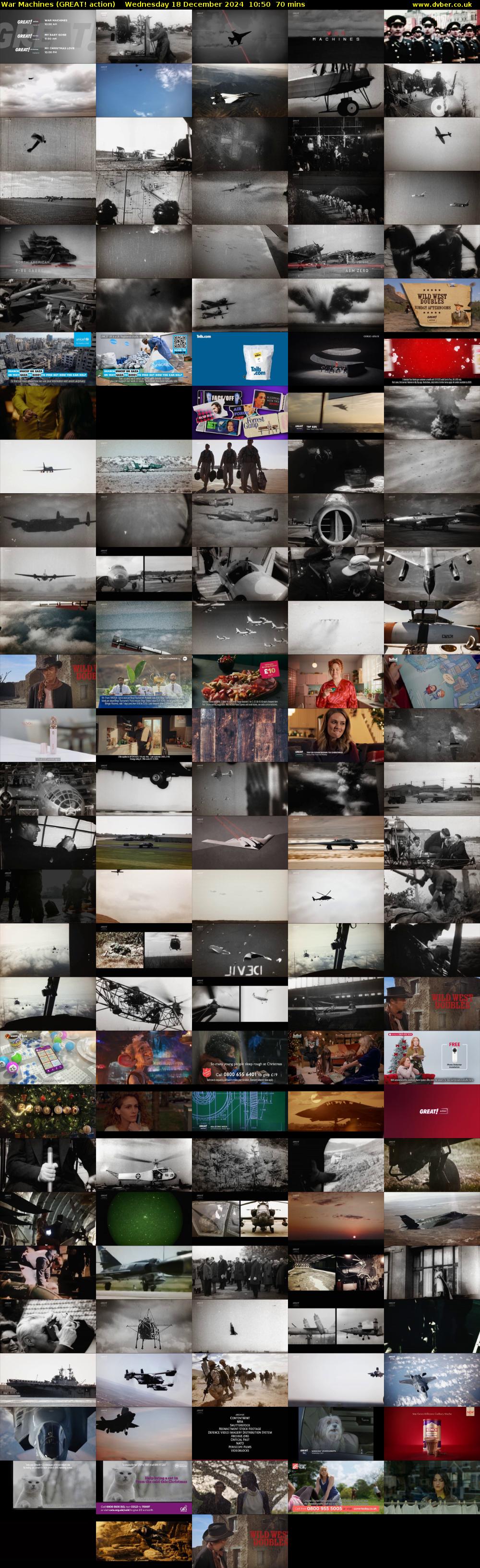 War Machines (GREAT! action) Wednesday 18 December 2024 10:50 - 12:00