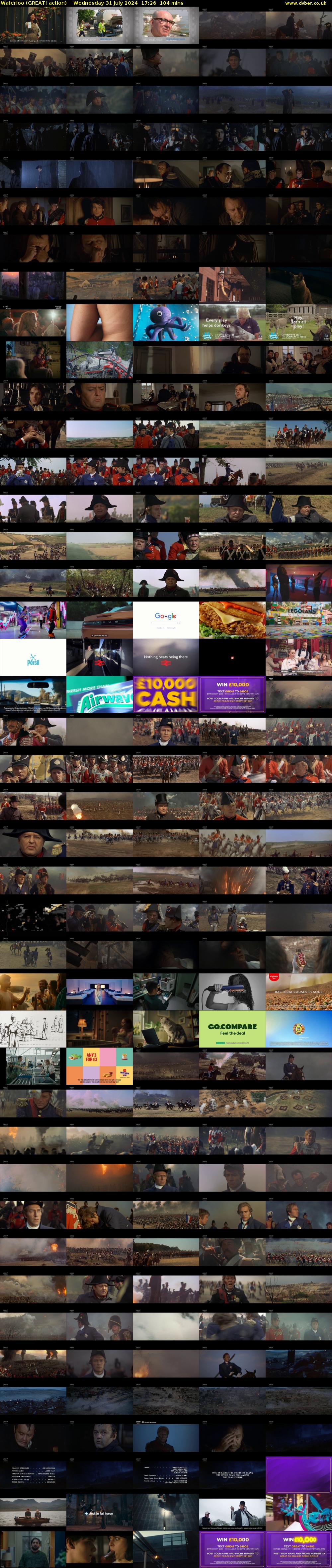 Waterloo (GREAT! action) Wednesday 31 July 2024 17:26 - 19:10