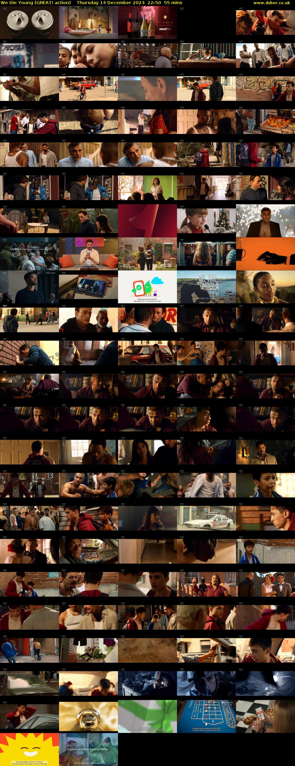 We Die Young (GREAT! action) Thursday 14 December 2023 22:50 - 23:45