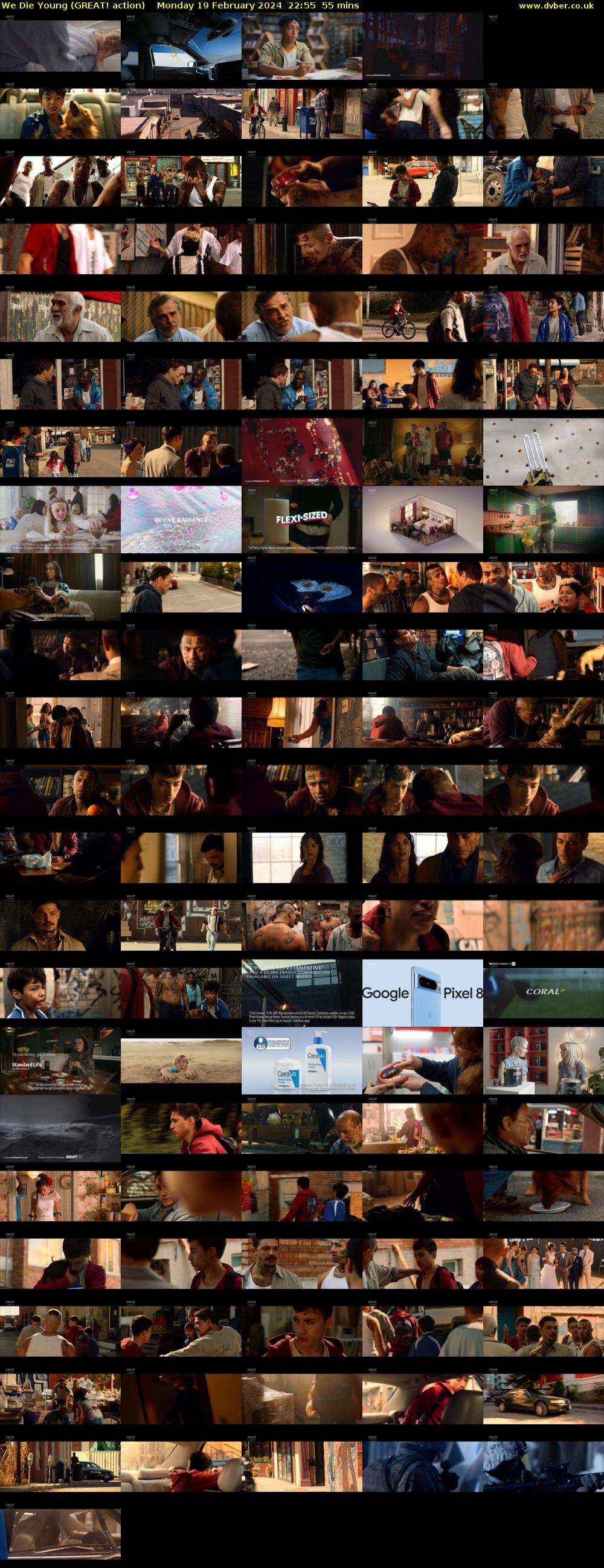 We Die Young (GREAT! action) Monday 19 February 2024 22:55 - 23:50