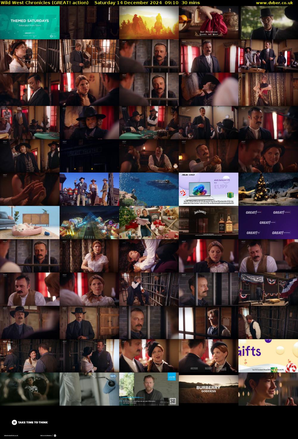Wild West Chronicles (GREAT! action) Saturday 14 December 2024 09:10 - 09:40