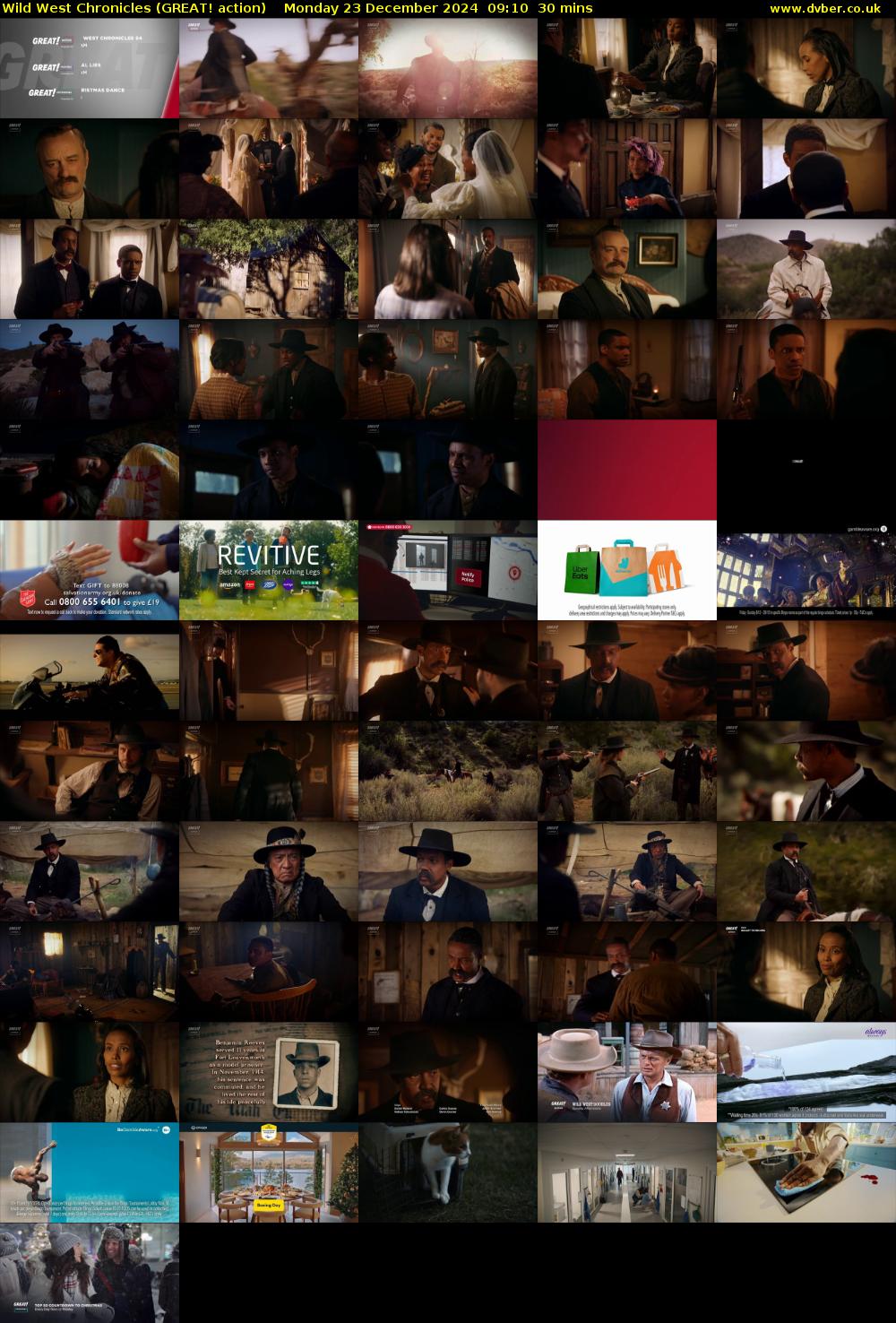 Wild West Chronicles (GREAT! action) Monday 23 December 2024 09:10 - 09:40