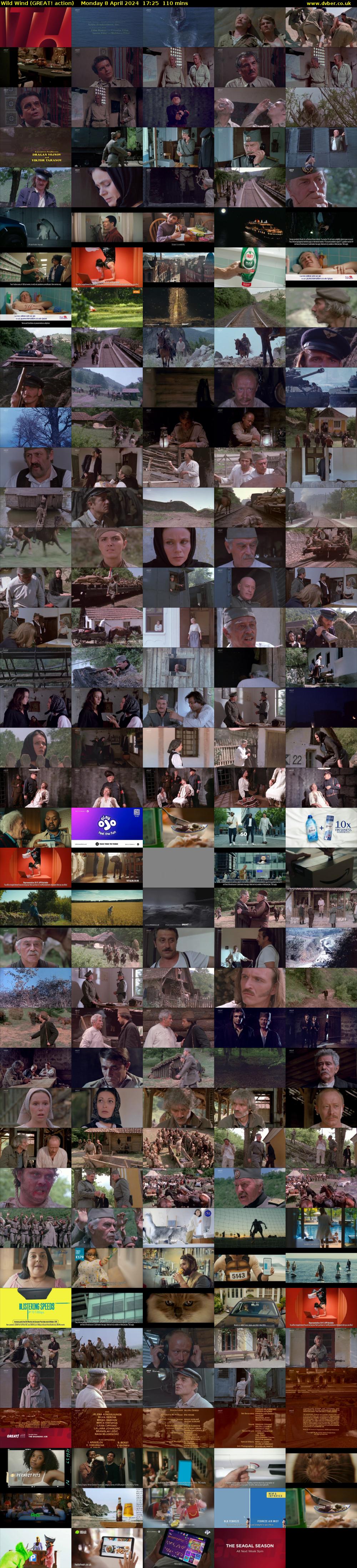 Wild Wind (GREAT! action) Monday 8 April 2024 17:25 - 19:15