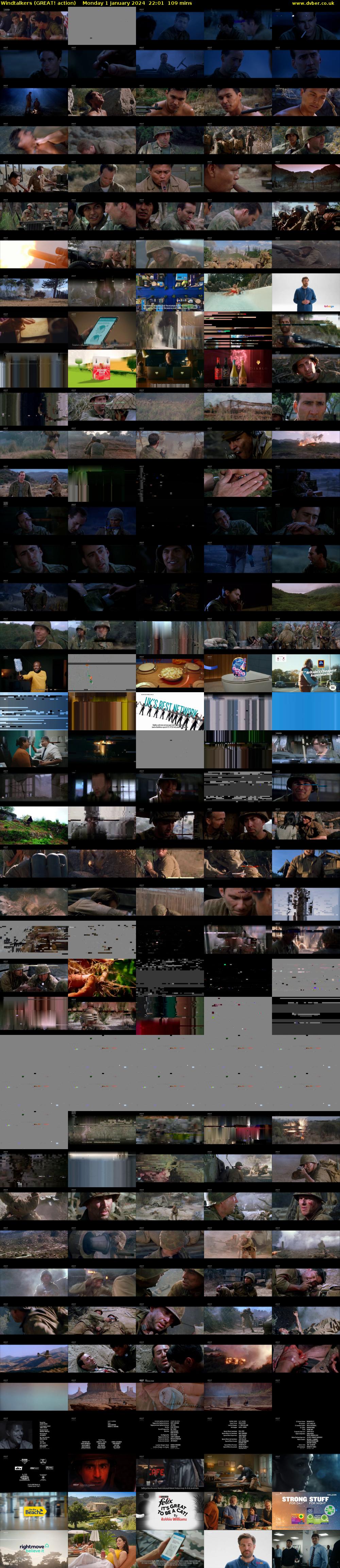 Windtalkers (GREAT! action) Monday 1 January 2024 22:01 - 23:50