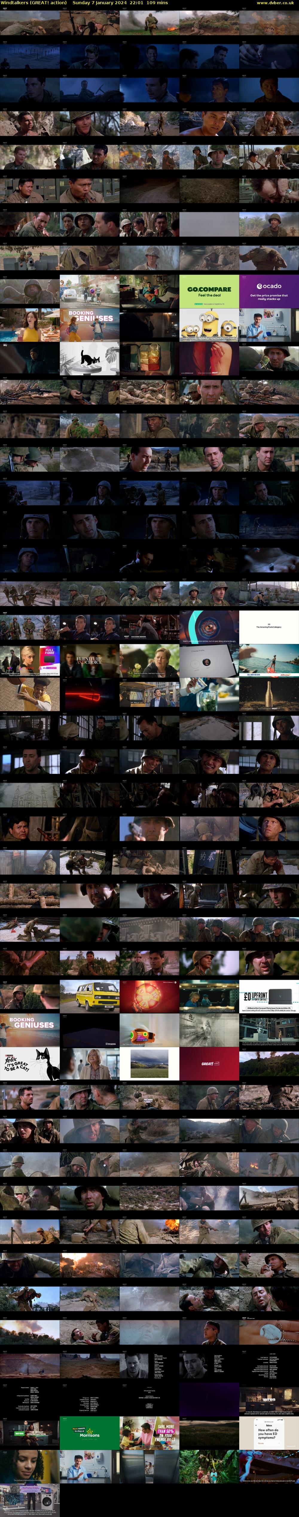 Windtalkers (GREAT! action) Sunday 7 January 2024 22:01 - 23:50
