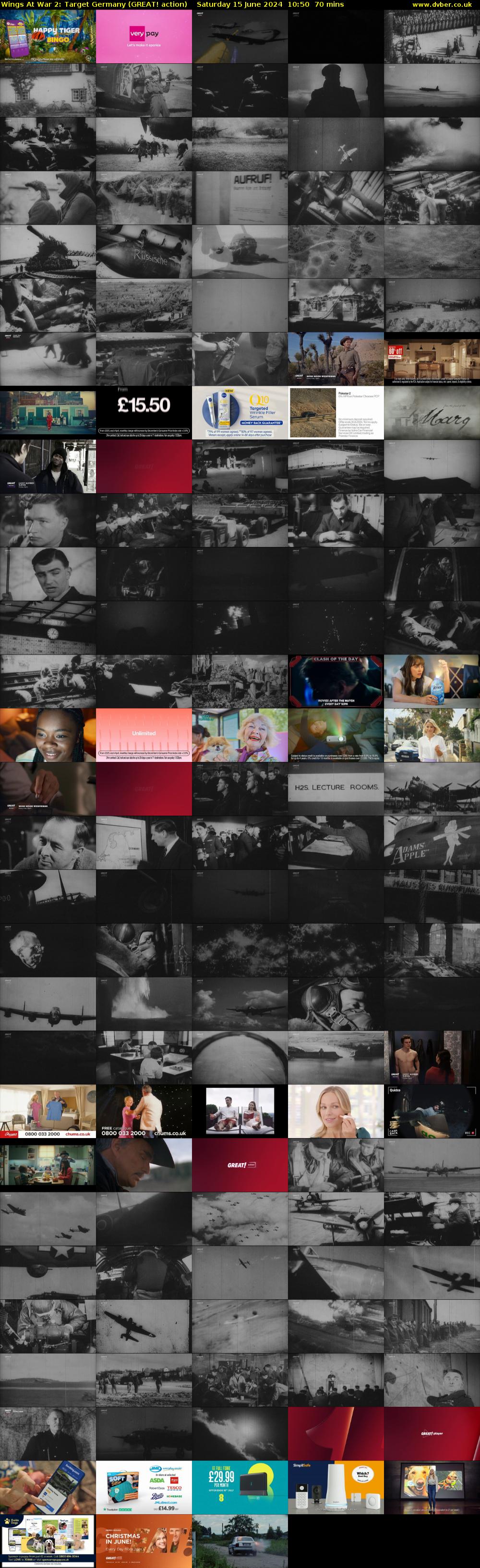 Wings At War 2: Target Germany (GREAT! action) Saturday 15 June 2024 10:50 - 12:00