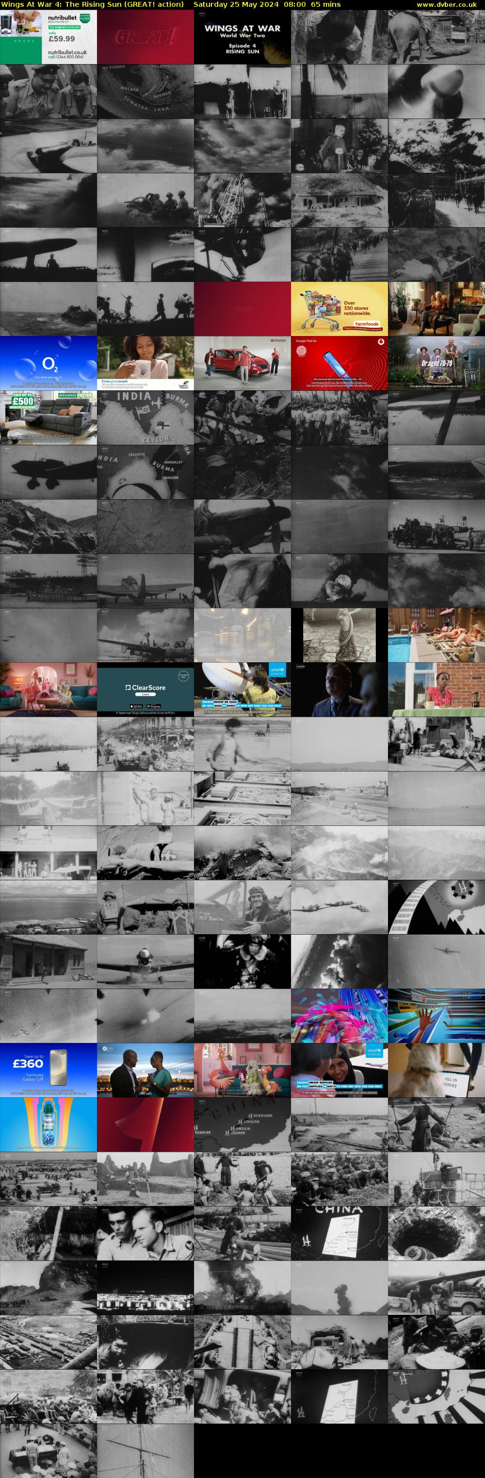 Wings At War 4: The Rising Sun (GREAT! action) Saturday 25 May 2024 08:00 - 09:05