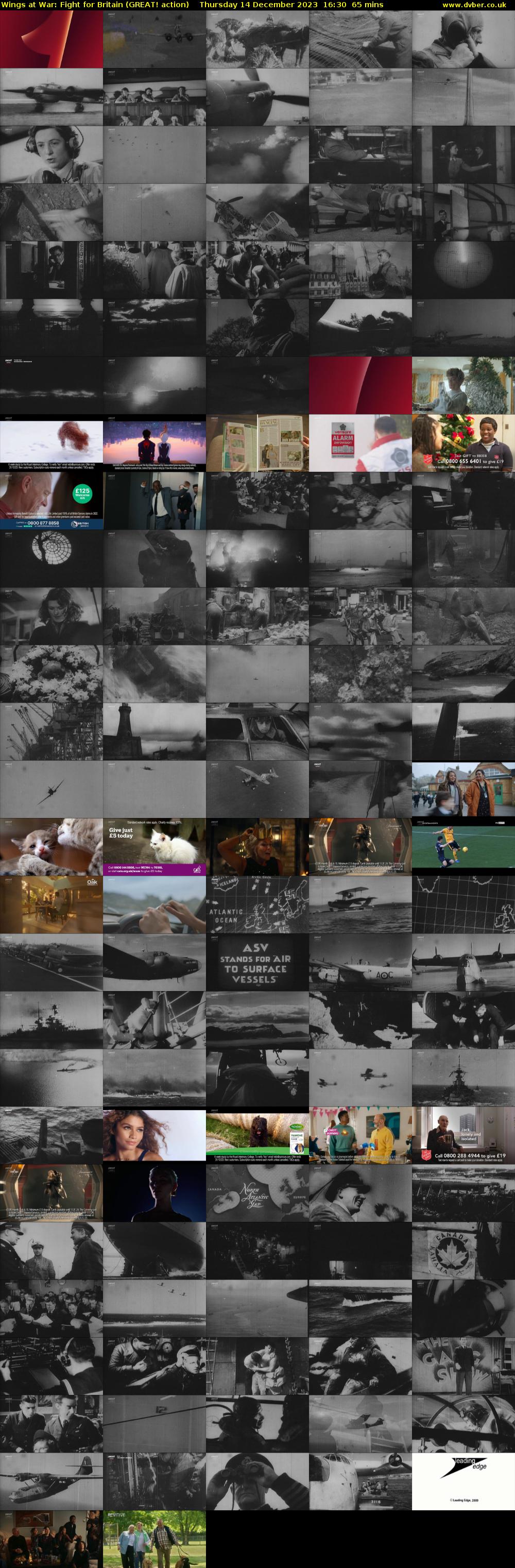 Wings at War: Fight for Britain (GREAT! action) Thursday 14 December 2023 16:30 - 17:35
