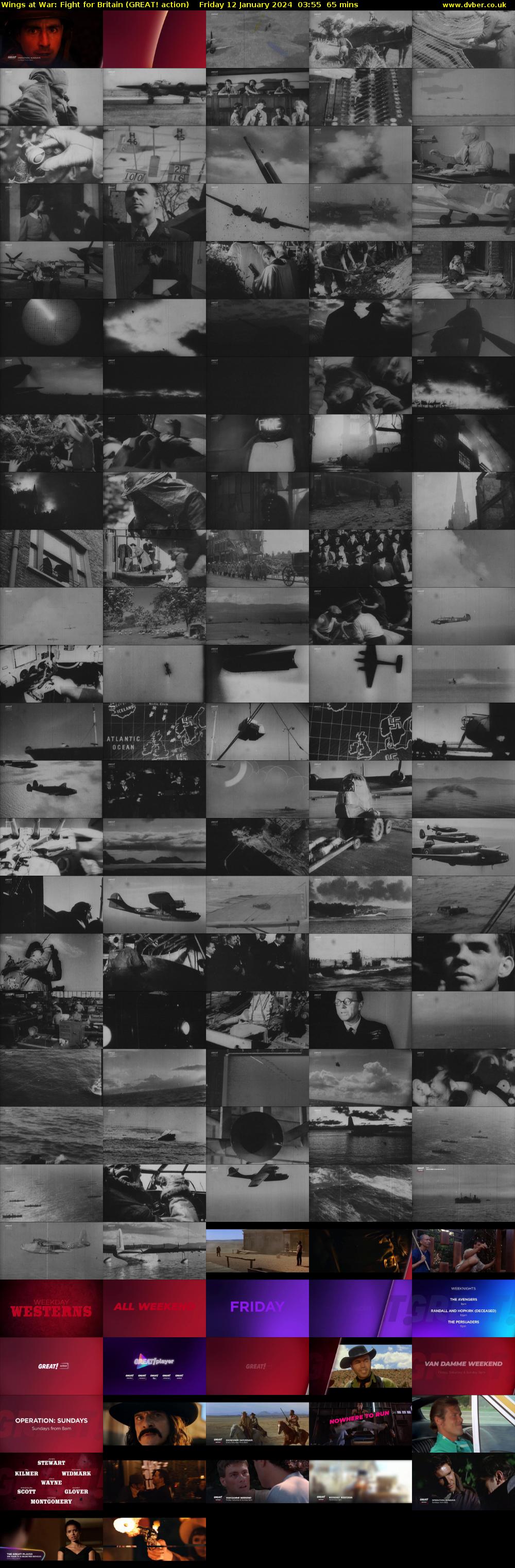 Wings at War: Fight for Britain (GREAT! action) Friday 12 January 2024 03:55 - 05:00