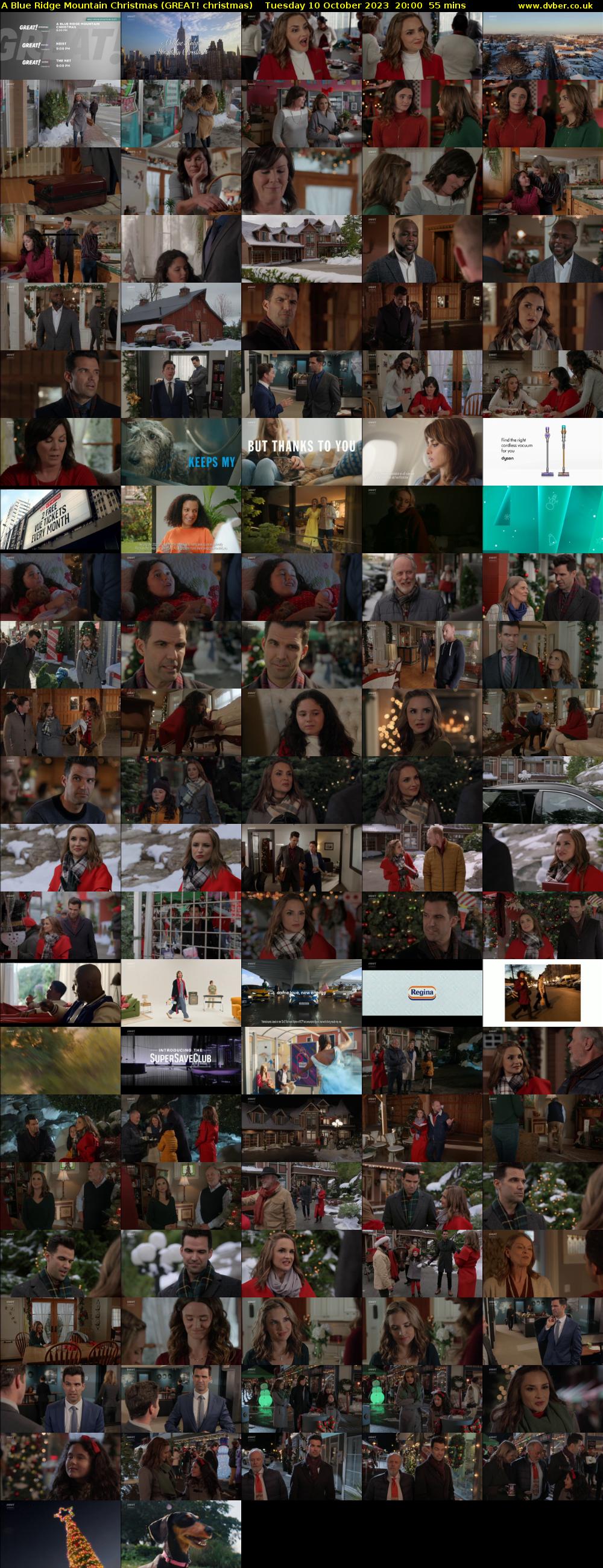 A Blue Ridge Mountain Christmas (GREAT! christmas) Tuesday 10 October 2023 20:00 - 20:55