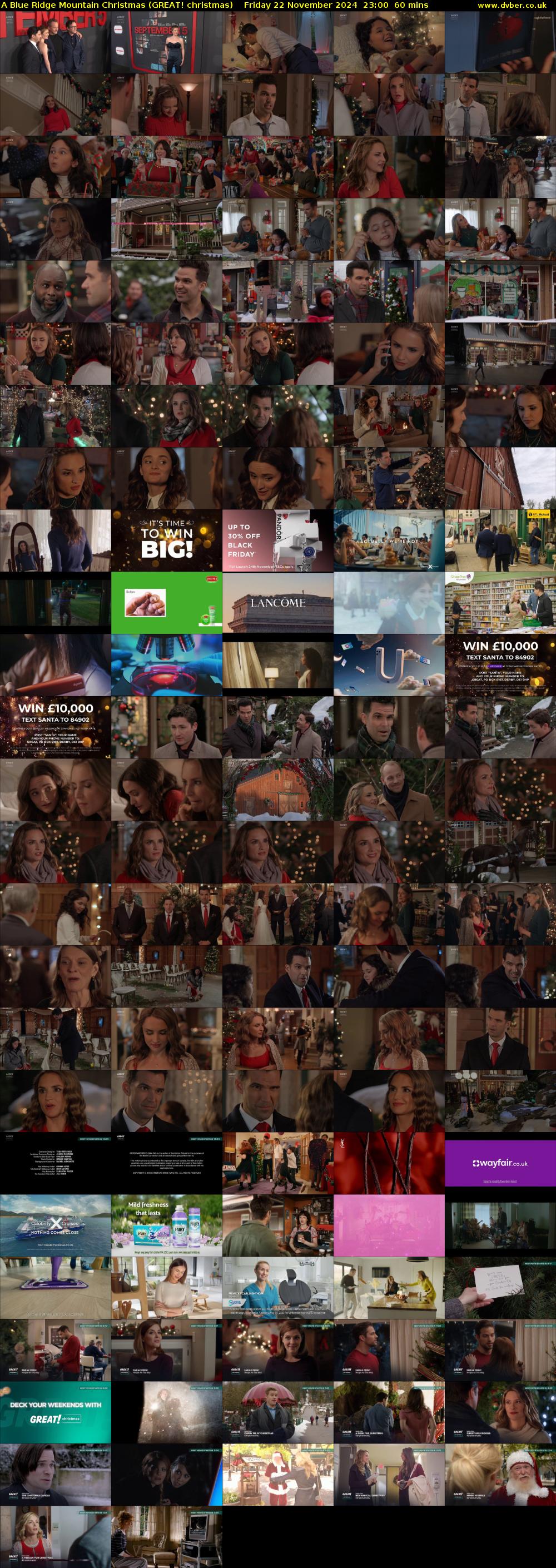 A Blue Ridge Mountain Christmas (GREAT! christmas) Friday 22 November 2024 23:00 - 00:00