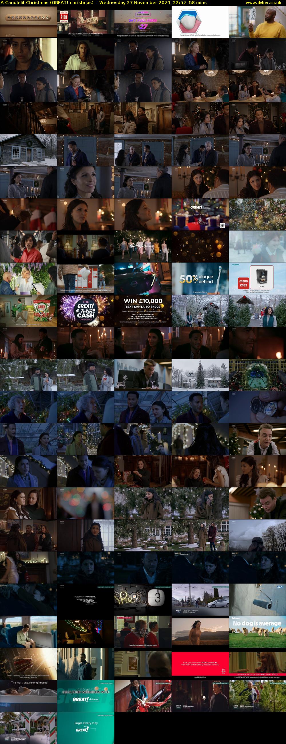 A Candlelit Christmas (GREAT! christmas) Wednesday 27 November 2024 22:52 - 23:50
