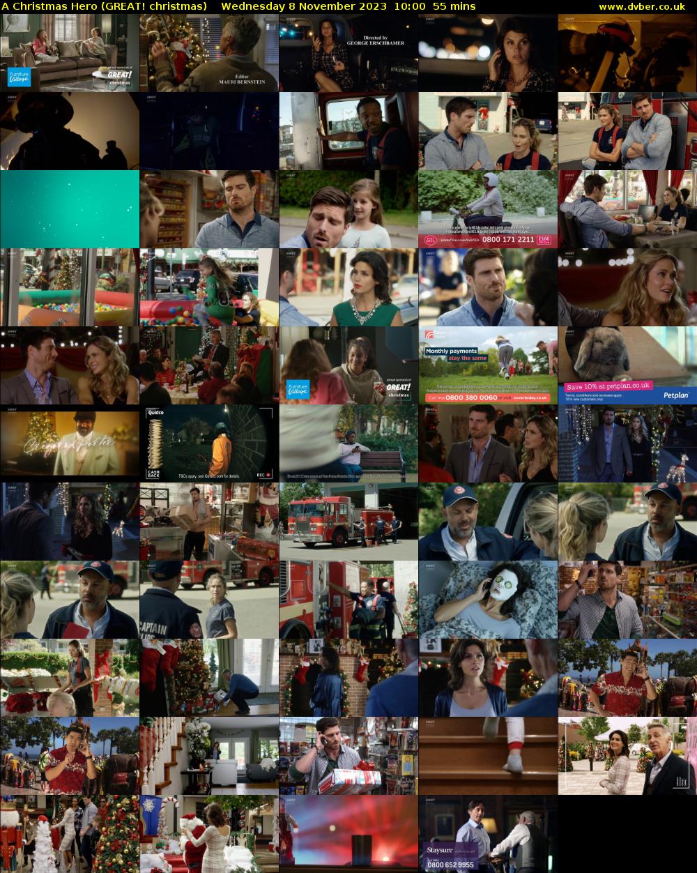 A Christmas Hero (GREAT! christmas) Wednesday 8 November 2023 10:00 - 10:55