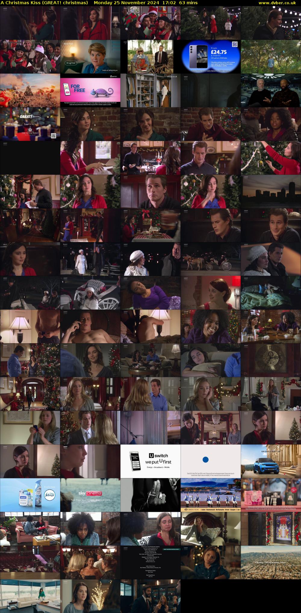 A Christmas Kiss (GREAT! christmas) Monday 25 November 2024 17:02 - 18:05