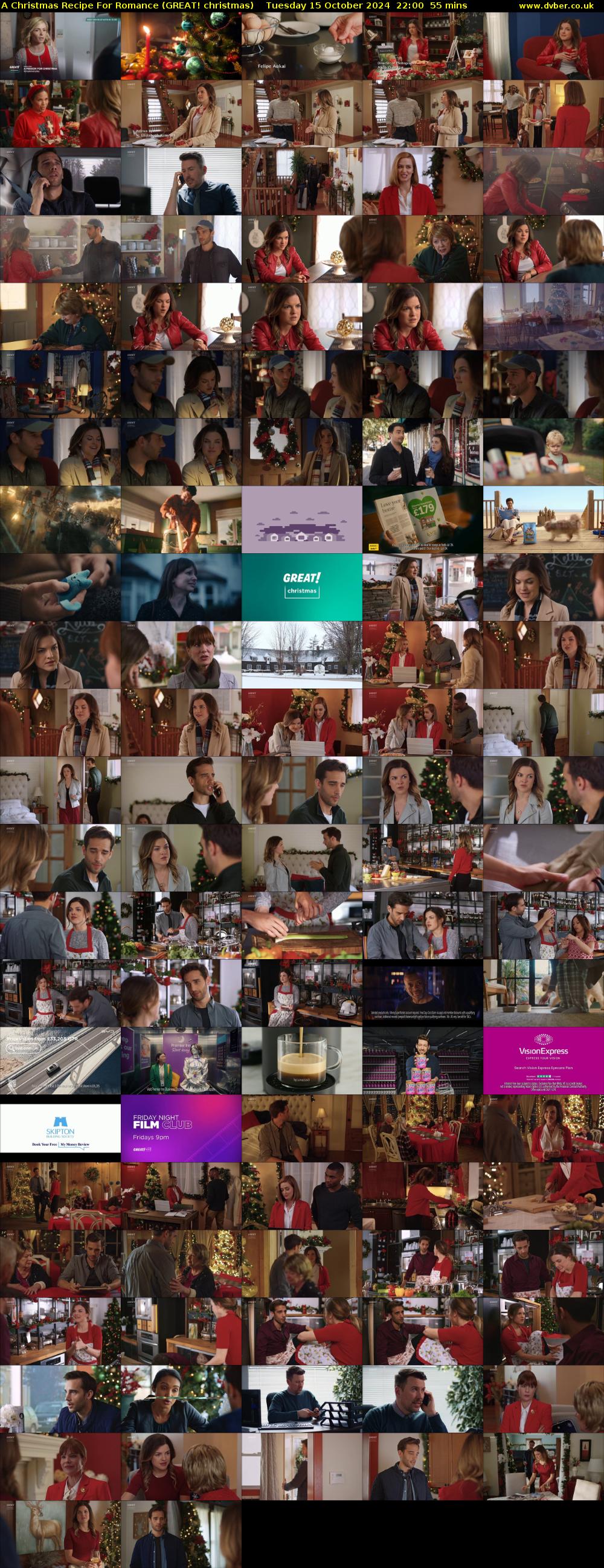A Christmas Recipe For Romance (GREAT! christmas) Tuesday 15 October 2024 22:00 - 22:55