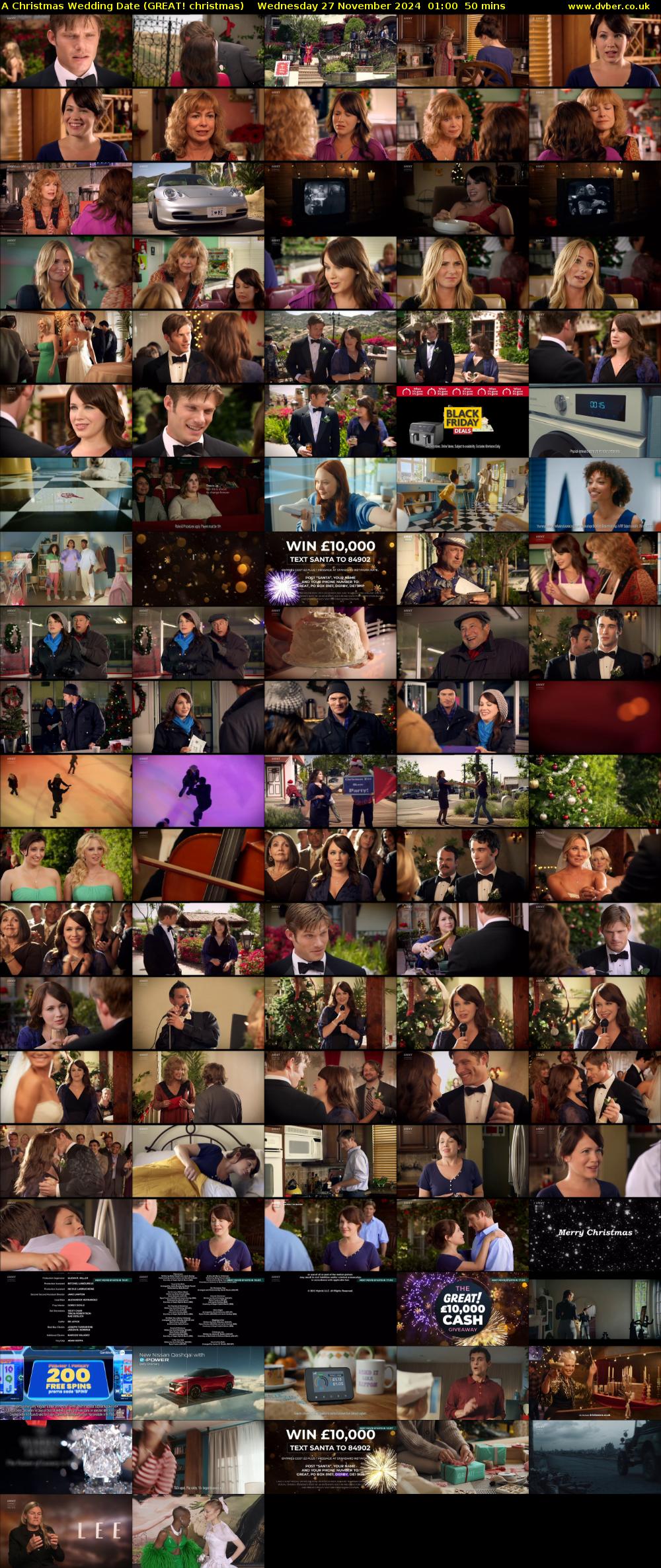 A Christmas Wedding Date (GREAT! christmas) Wednesday 27 November 2024 01:00 - 01:50