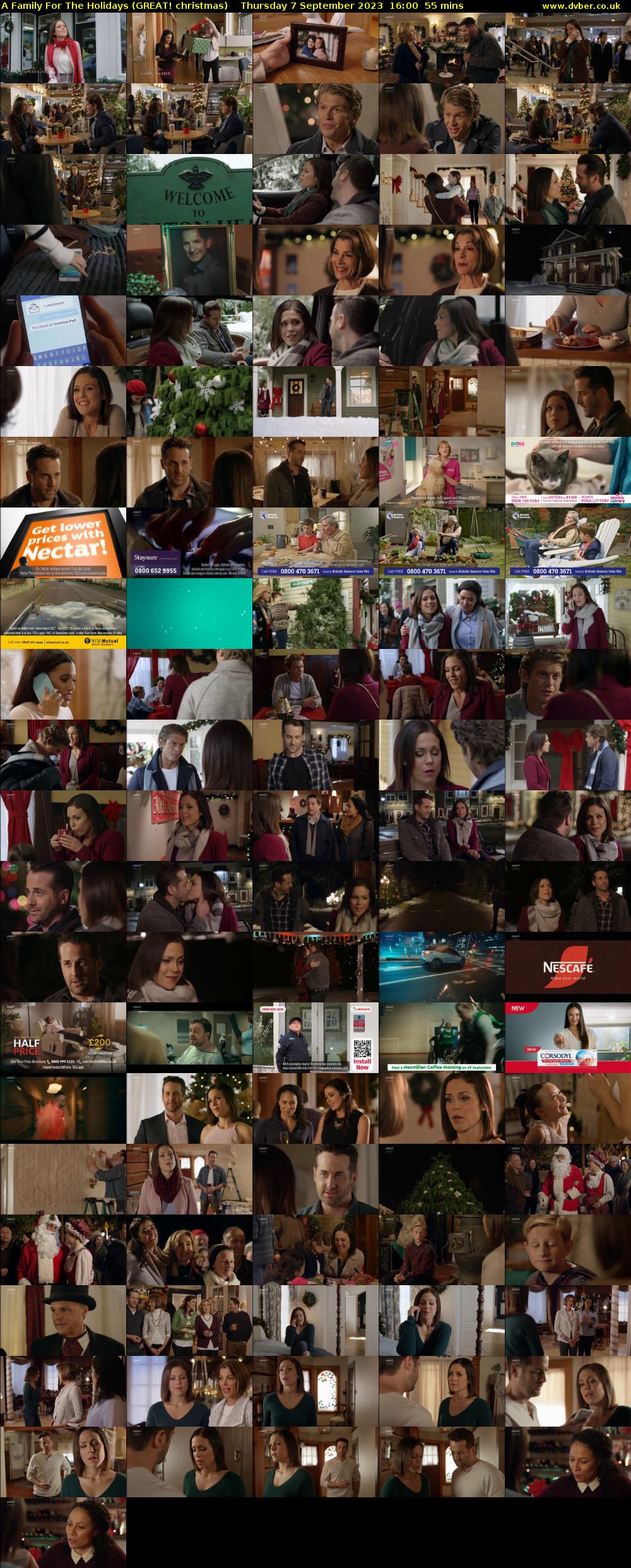 A Family For The Holidays (GREAT! christmas) Thursday 7 September 2023 16:00 - 16:55