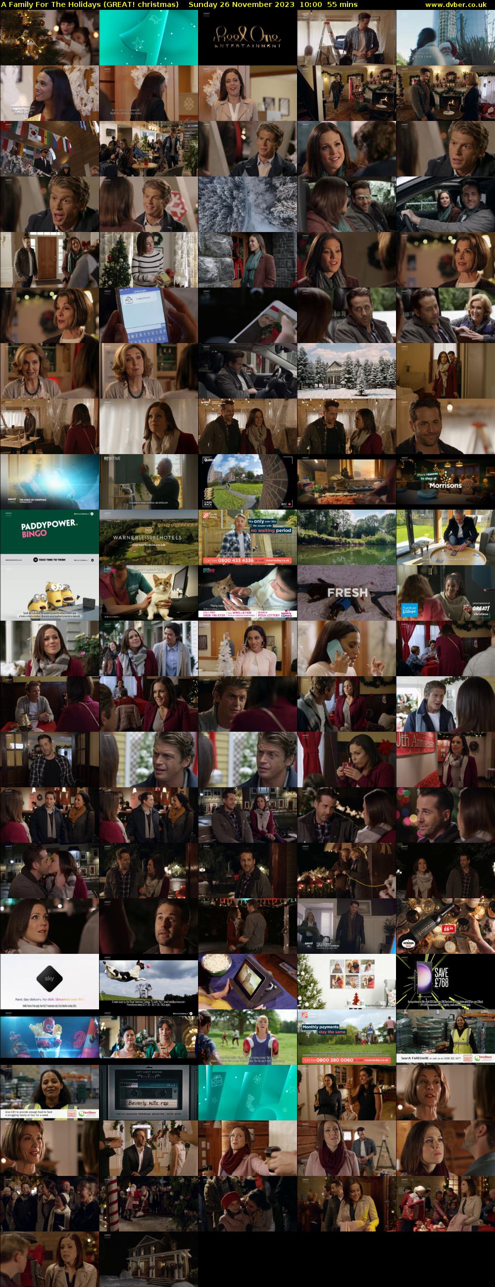 A Family For The Holidays (GREAT! christmas) Sunday 26 November 2023 10:00 - 10:55