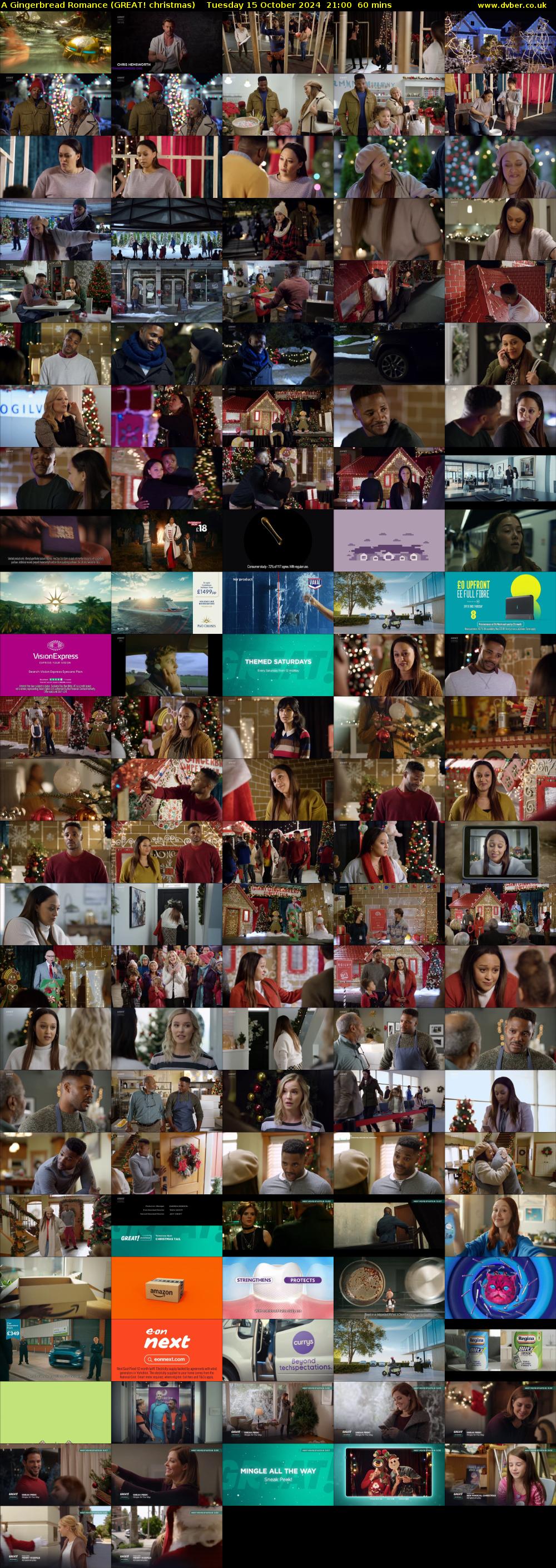 A Gingerbread Romance (GREAT! christmas) Tuesday 15 October 2024 21:00 - 22:00