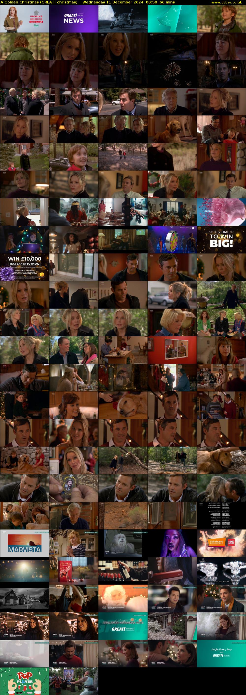 A Golden Christmas (GREAT! christmas) Wednesday 11 December 2024 00:50 - 01:50