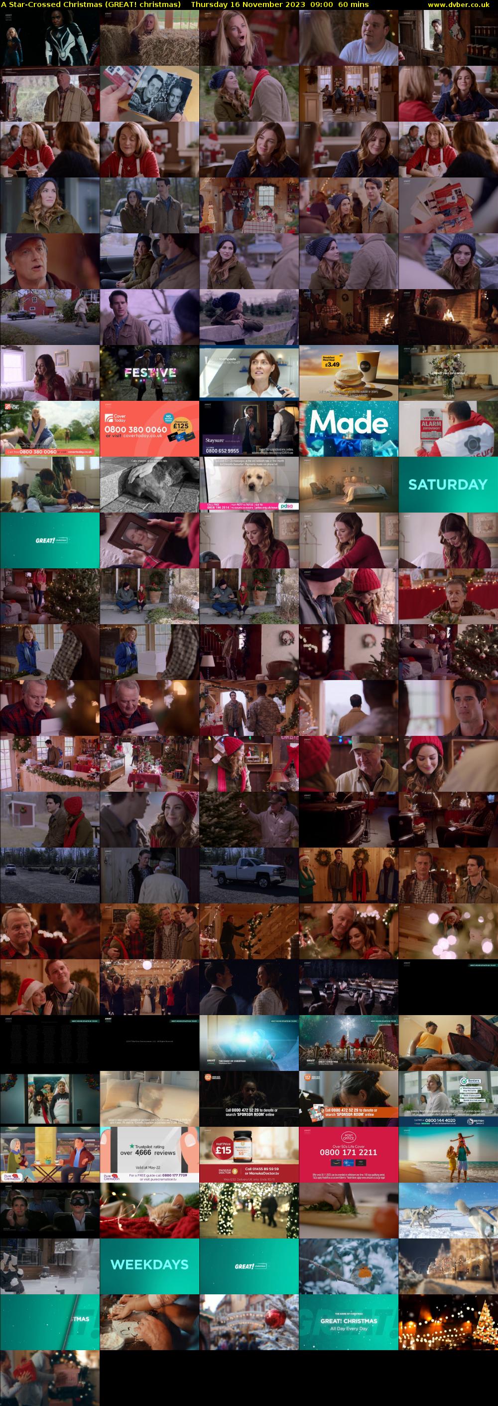 A Star-Crossed Christmas (GREAT! christmas) Thursday 16 November 2023 09:00 - 10:00
