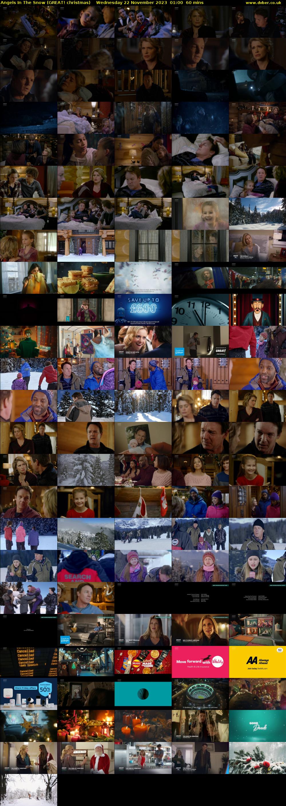 Angels In The Snow (GREAT! christmas) Wednesday 22 November 2023 01:00 - 02:00