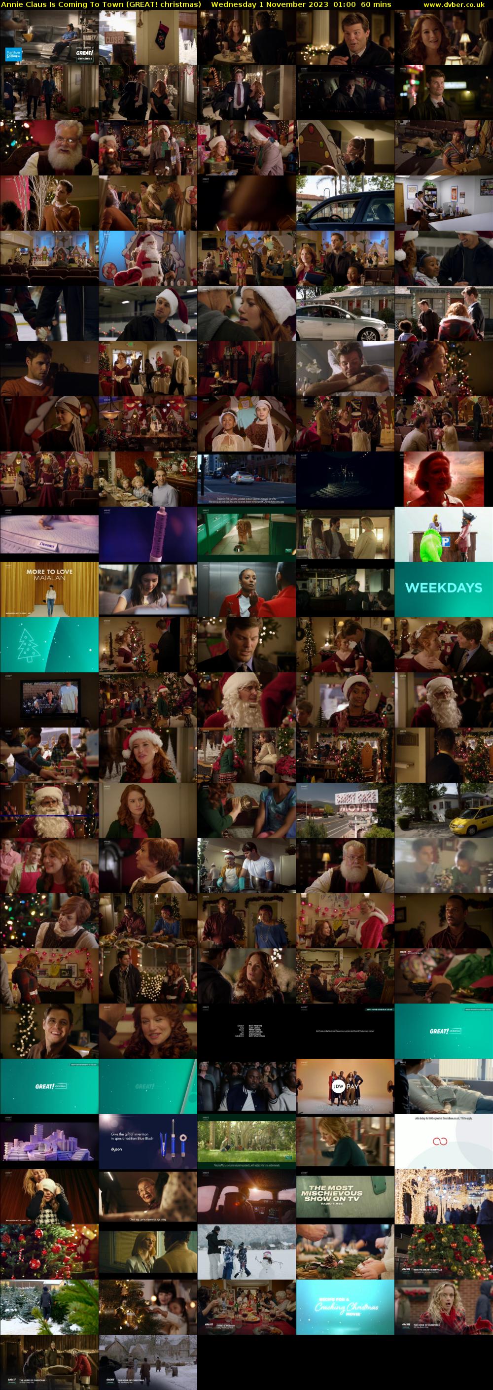Annie Claus Is Coming To Town (GREAT! christmas) Wednesday 1 November 2023 01:00 - 02:00