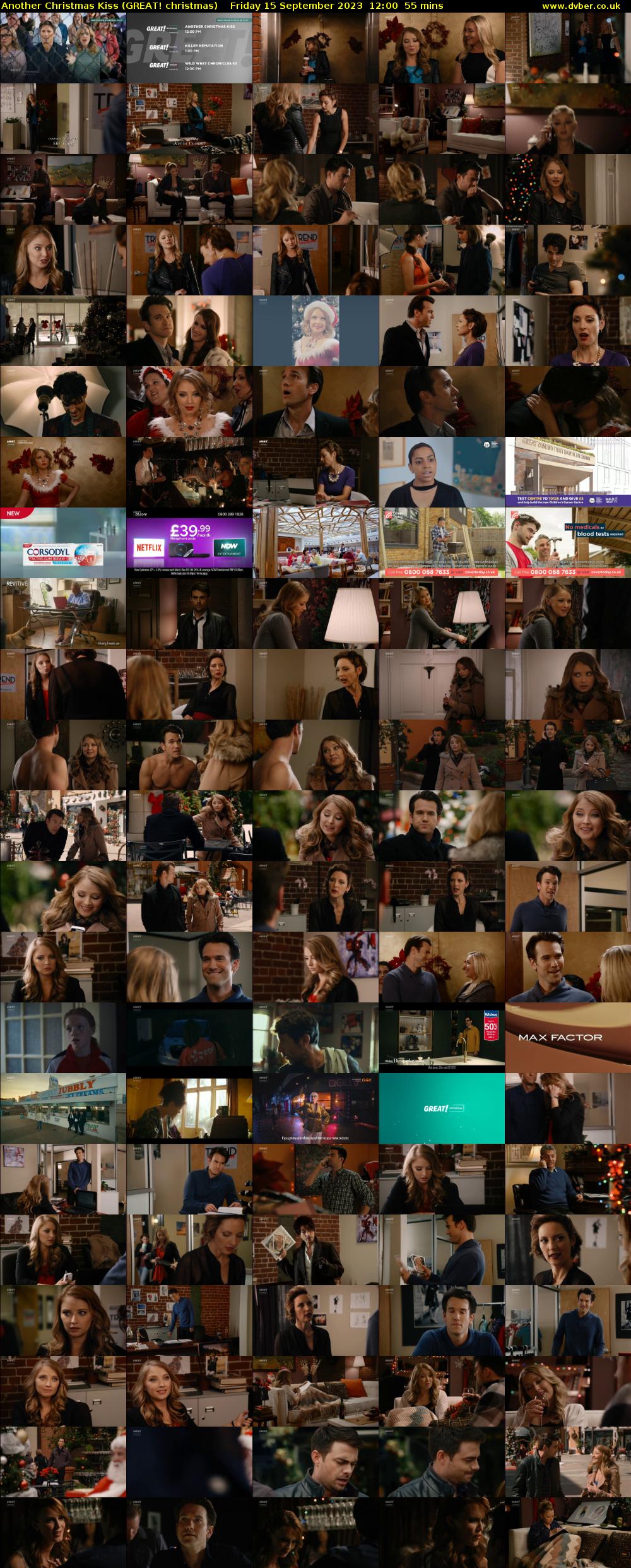 Another Christmas Kiss (GREAT! christmas) Friday 15 September 2023 12:00 - 12:55