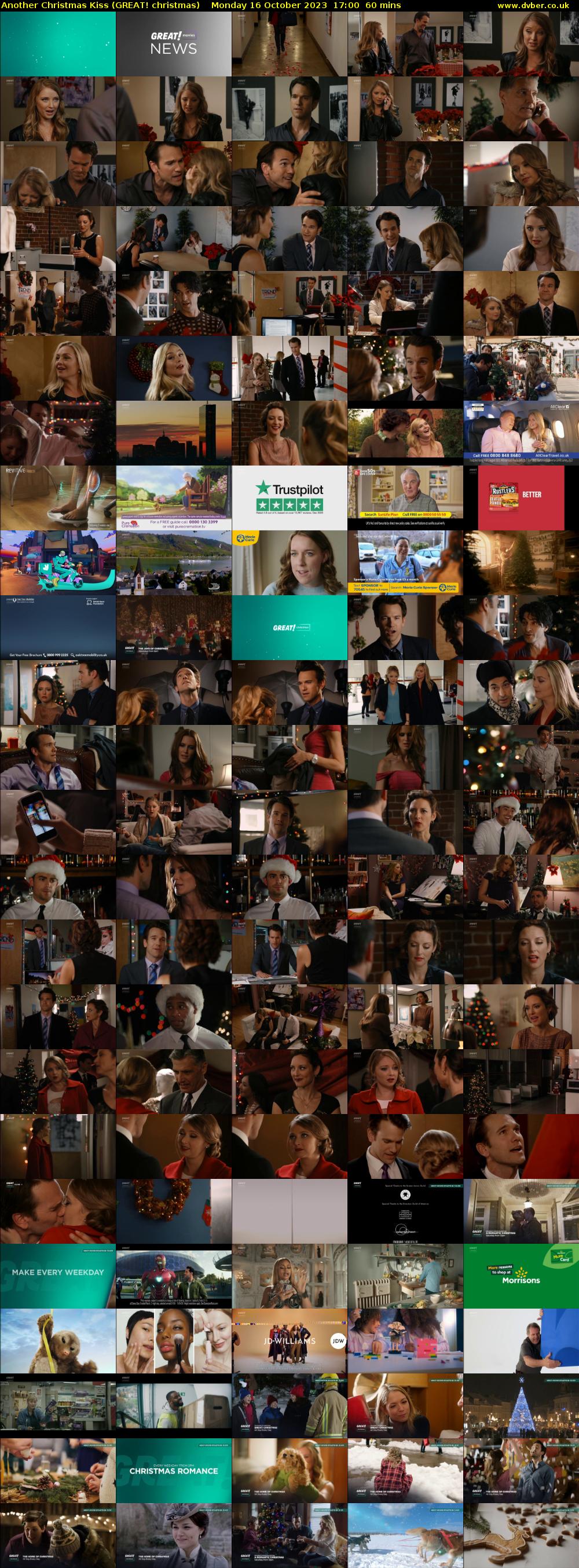Another Christmas Kiss (GREAT! christmas) Monday 16 October 2023 17:00 - 18:00