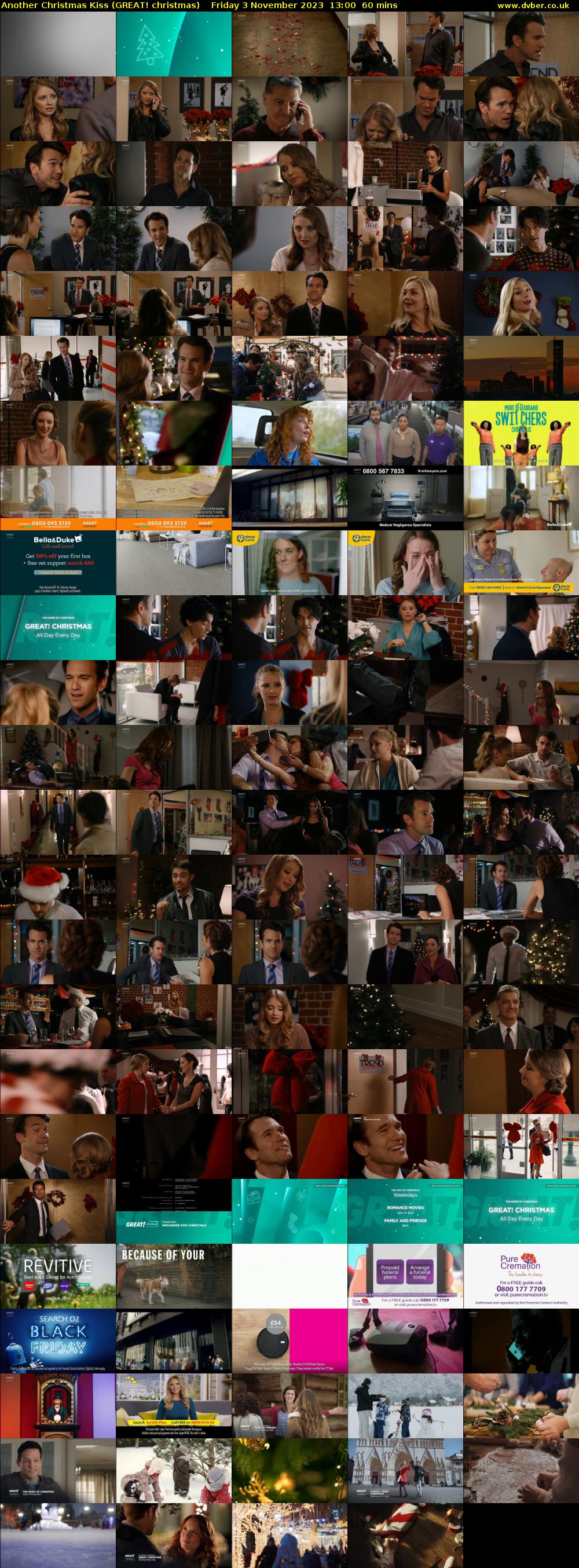 Another Christmas Kiss (GREAT! christmas) Friday 3 November 2023 13:00 - 14:00
