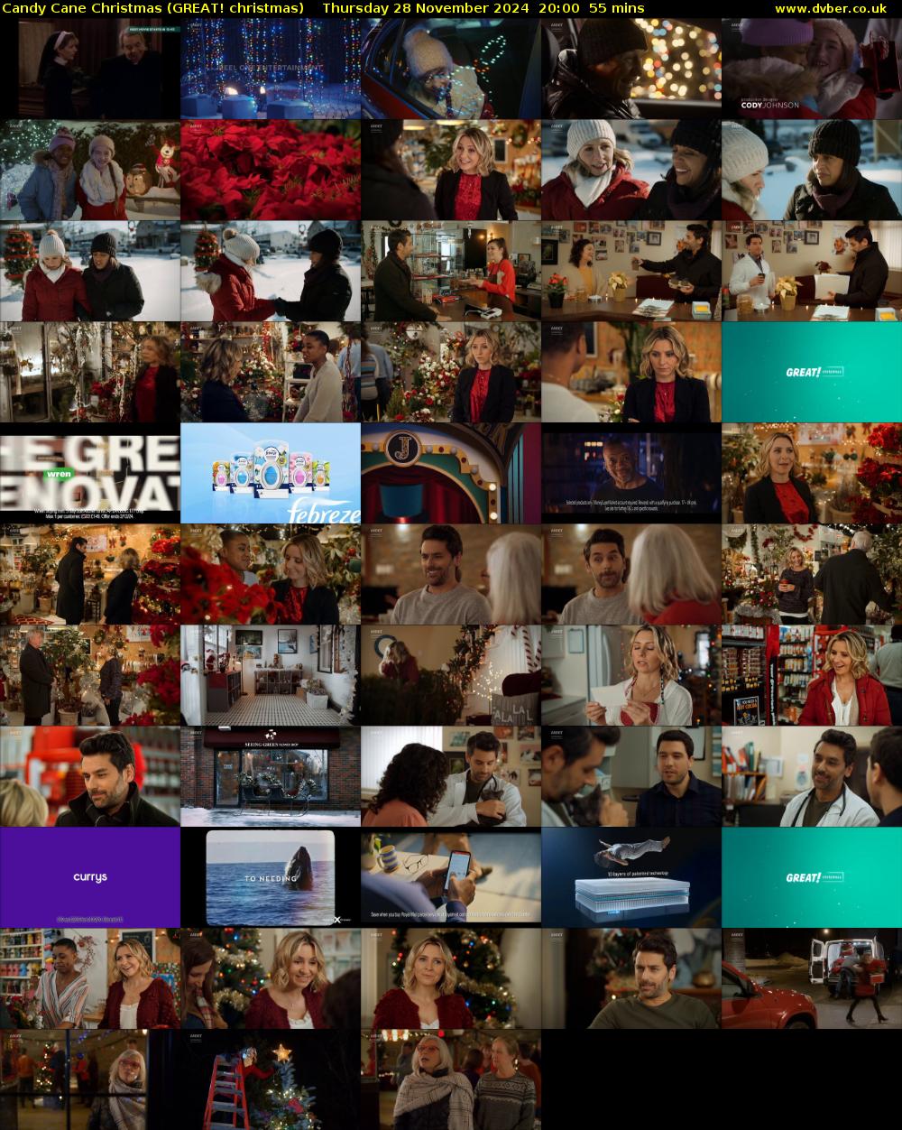 Candy Cane Christmas (GREAT! christmas) Thursday 28 November 2024 20:00 - 20:55