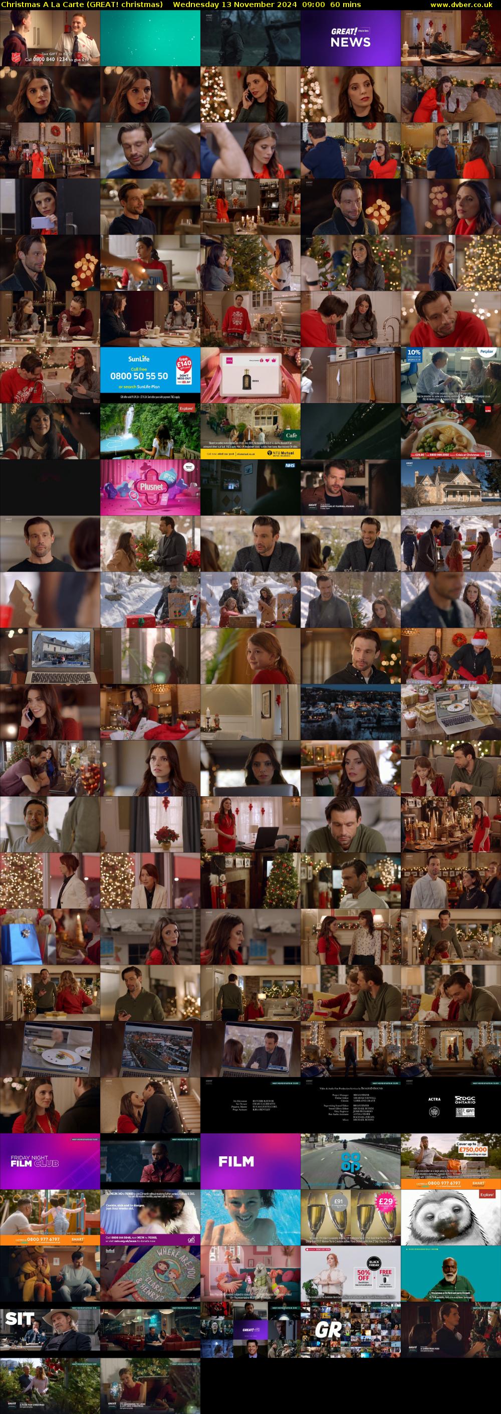 Christmas A La Carte (GREAT! christmas) Wednesday 13 November 2024 09:00 - 10:00