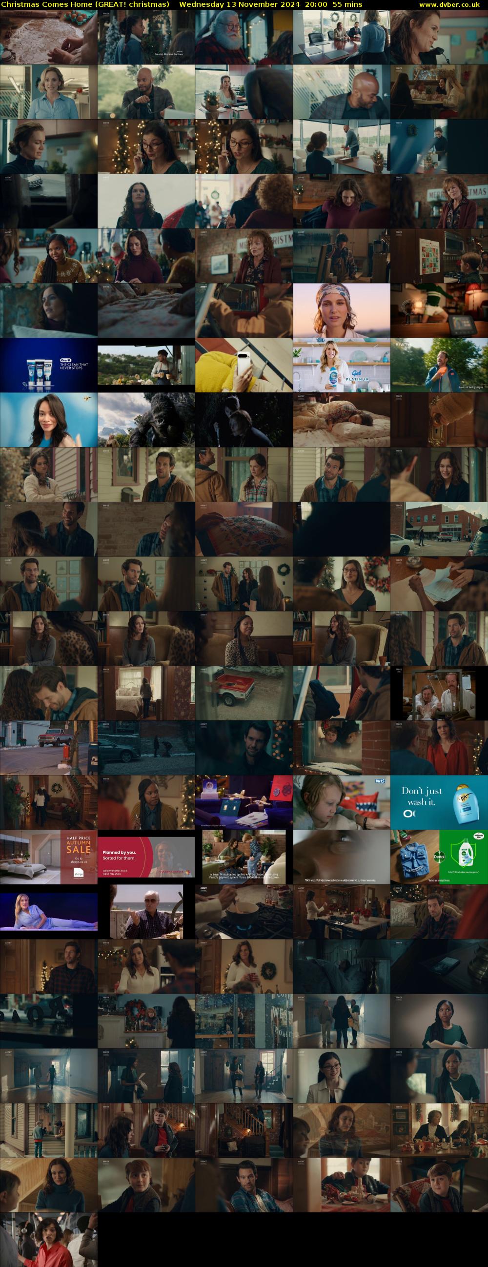 Christmas Comes Home (GREAT! christmas) Wednesday 13 November 2024 20:00 - 20:55