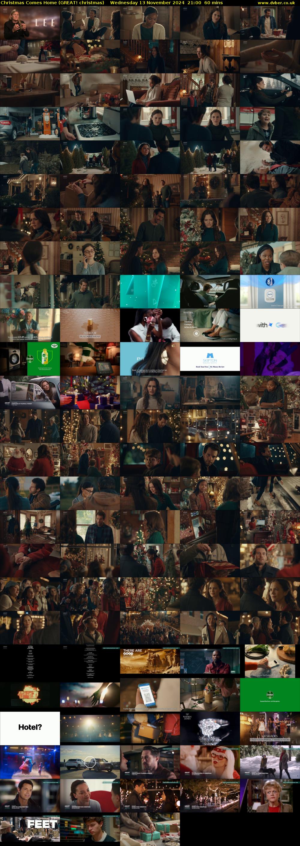 Christmas Comes Home (GREAT! christmas) Wednesday 13 November 2024 21:00 - 22:00