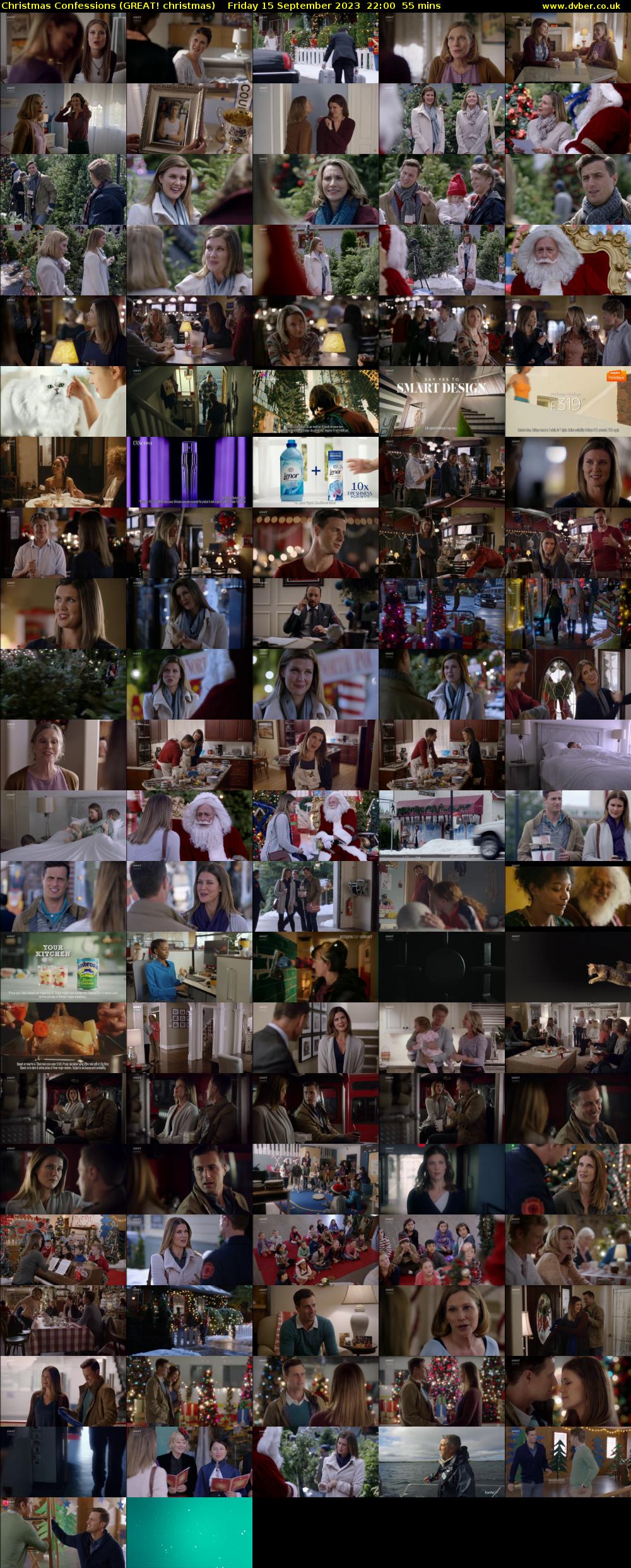 Christmas Confessions (GREAT! christmas) Friday 15 September 2023 22:00 - 22:55