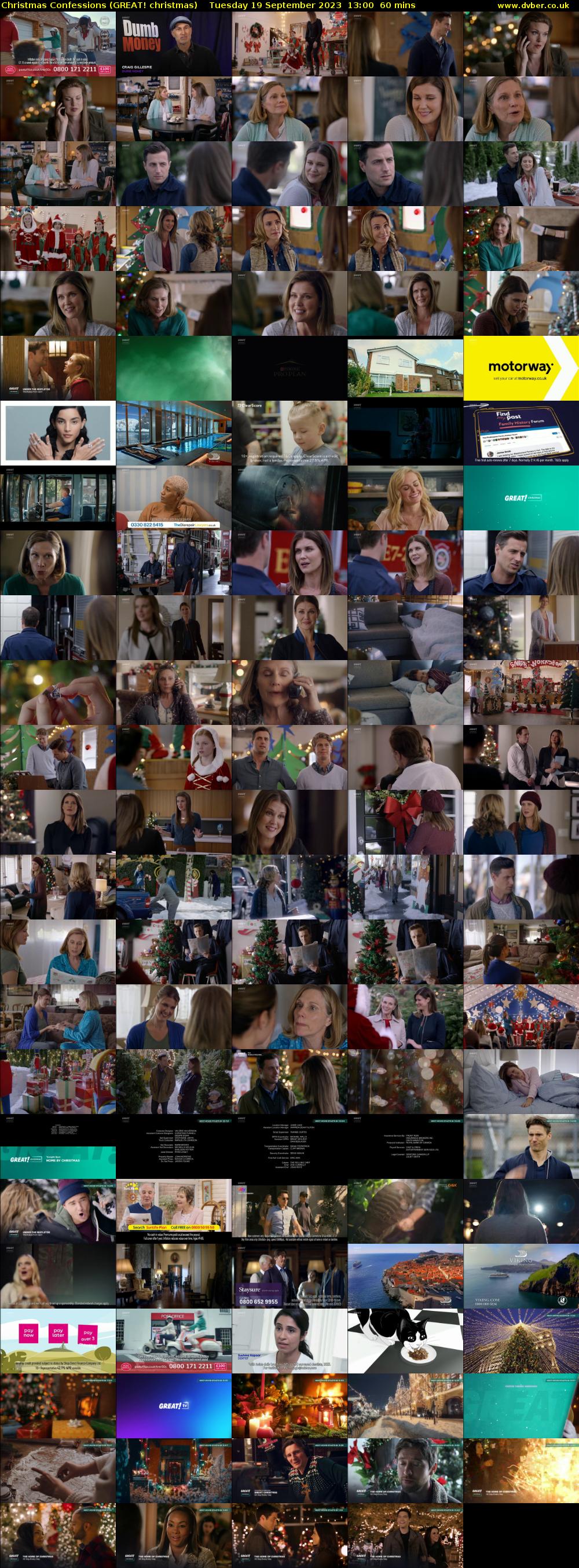 Christmas Confessions (GREAT! christmas) Tuesday 19 September 2023 13:00 - 14:00