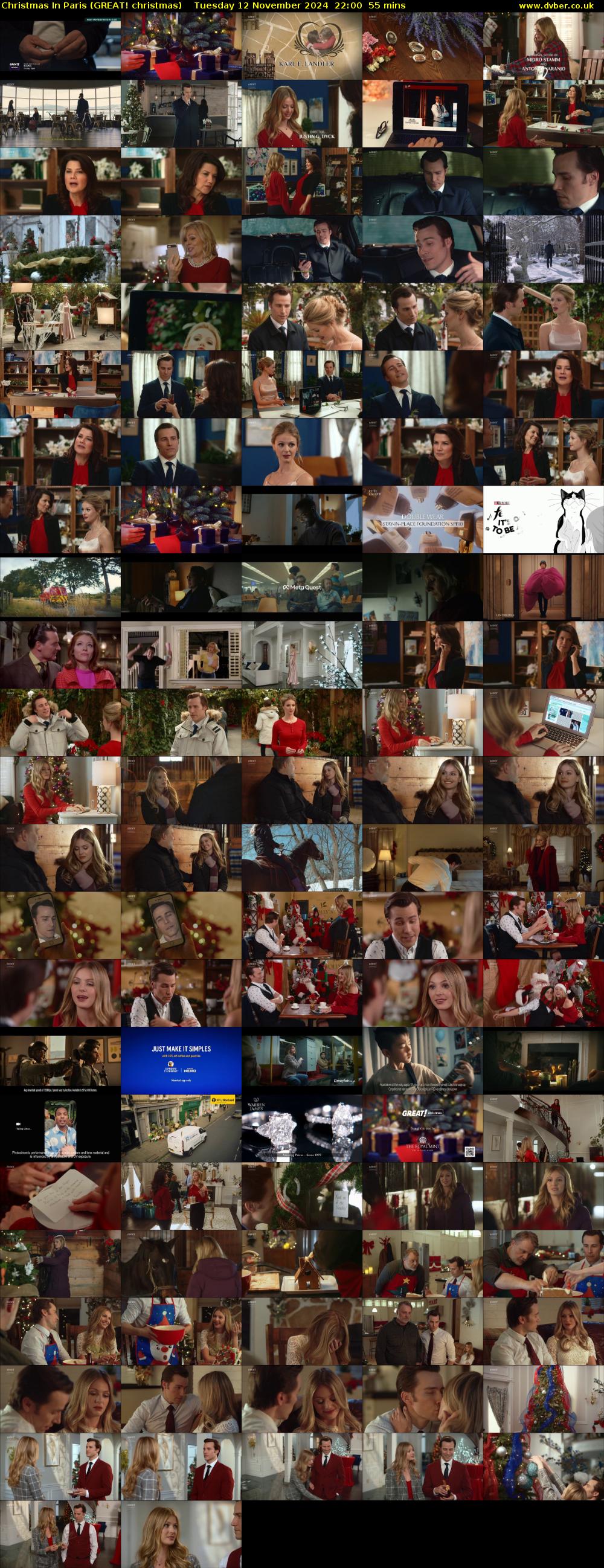 Christmas In Paris (GREAT! christmas) Tuesday 12 November 2024 22:00 - 22:55