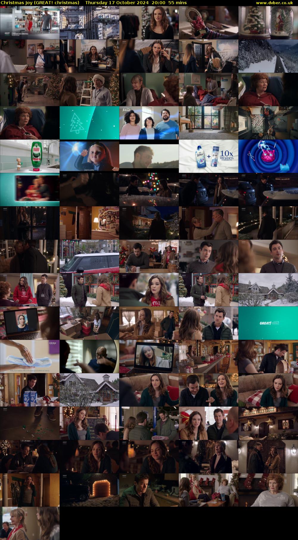 Christmas Joy (GREAT! christmas) Thursday 17 October 2024 20:00 - 20:55