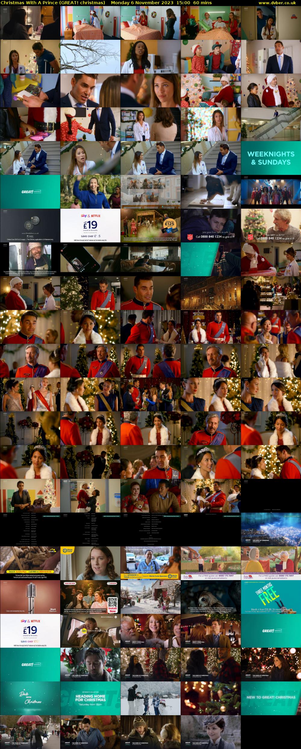 Christmas With A Prince (GREAT! christmas) Monday 6 November 2023 15:00 - 16:00