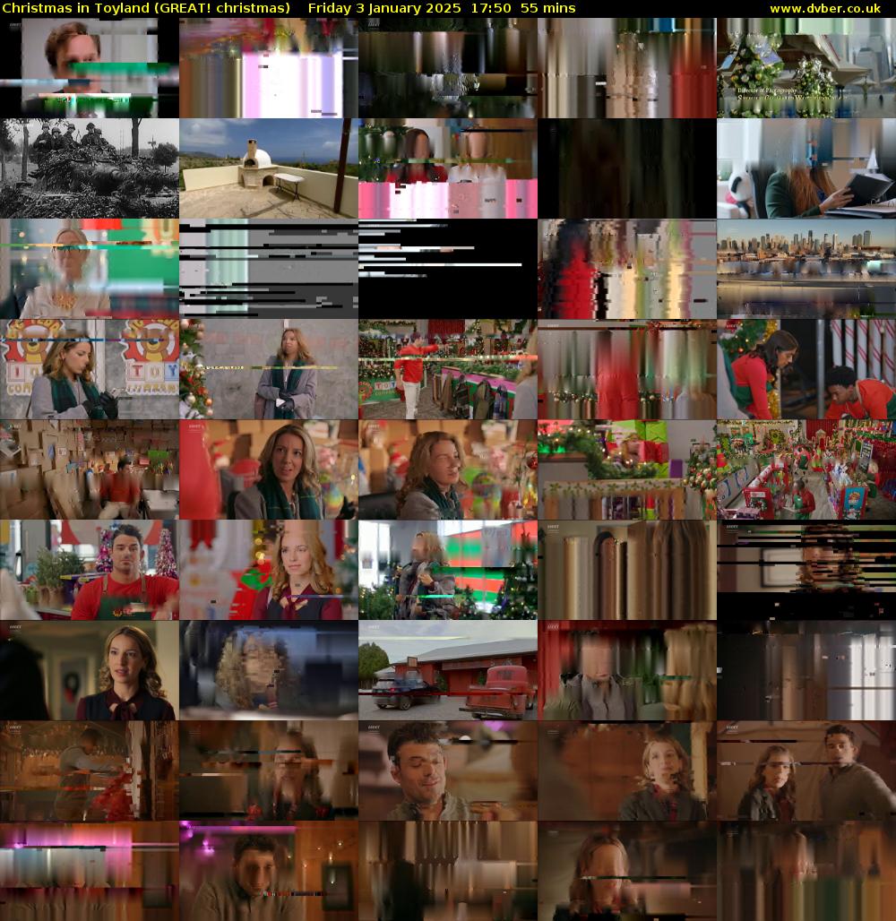 Christmas in Toyland (GREAT! christmas) Friday 3 January 2025 17:50 - 18:45