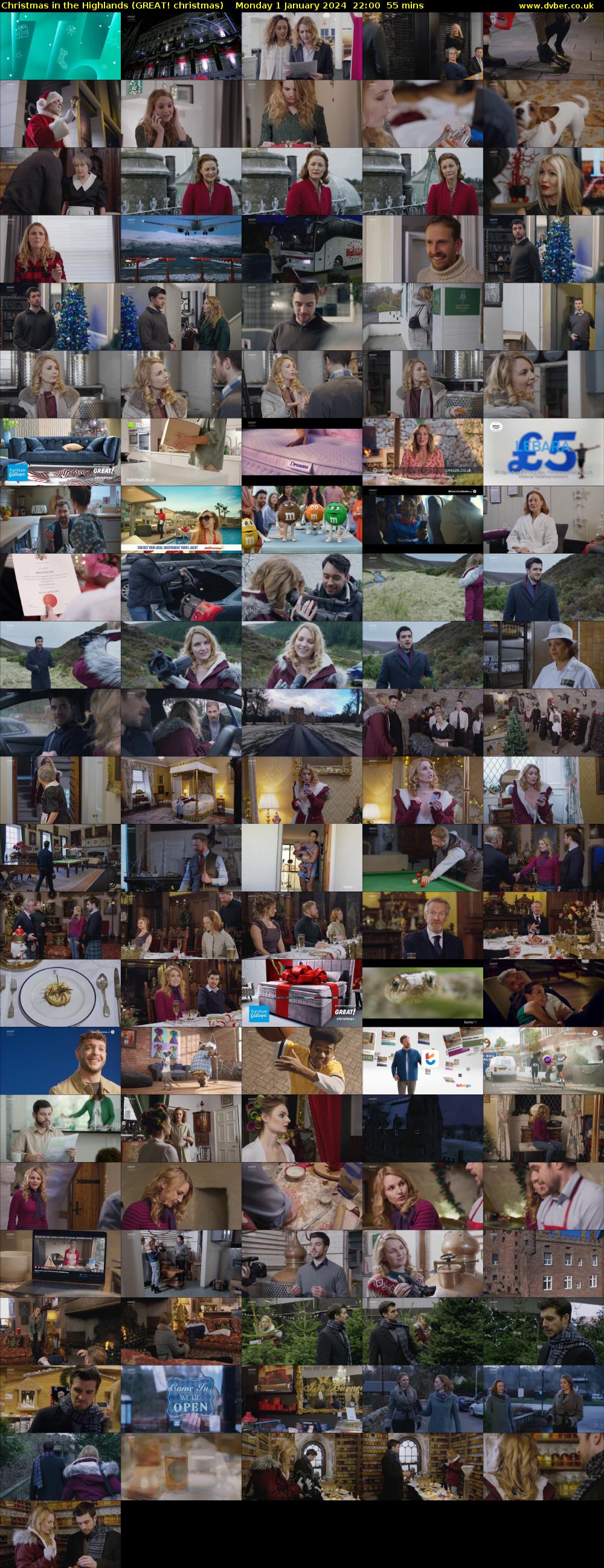 Christmas in the Highlands (GREAT! christmas) Monday 1 January 2024 22:00 - 22:55